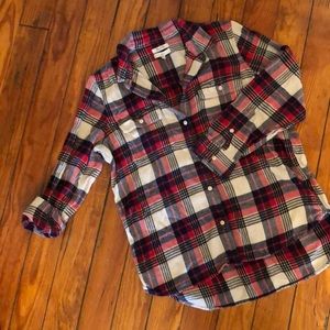 Super soft Madewell flannel - classic - size L